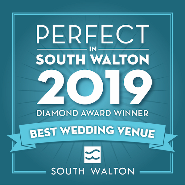 Perfect in South Walton 2019, Diamond Award Winner, Best Wedding Venue, The Chapel at Seaside