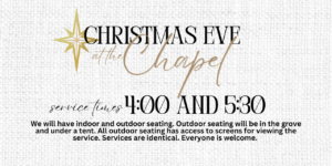 Christmas Eve at the Chapel