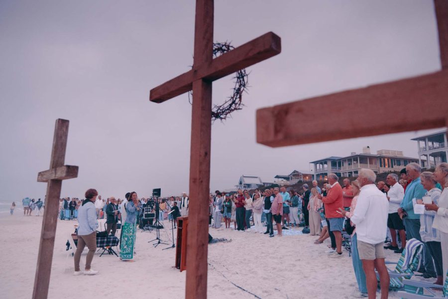 Easter on the beach at Seaside