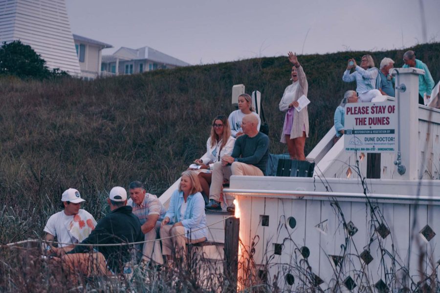 Easter on the beach at Seaside