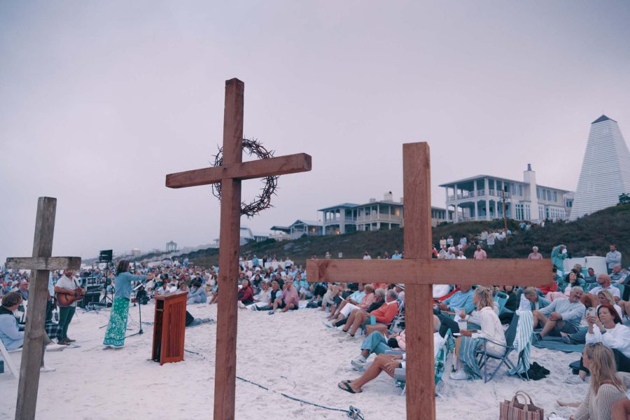 Easter on the beach at Seaside
