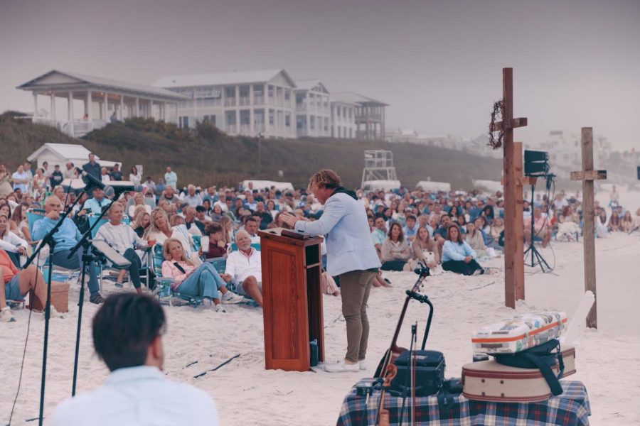 Easter on the beach at Seaside