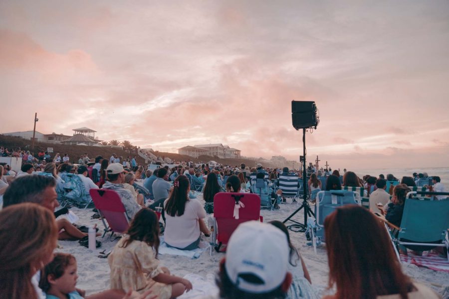 Easter on the beach at Seaside