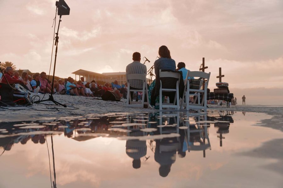 Easter on the beach at Seaside