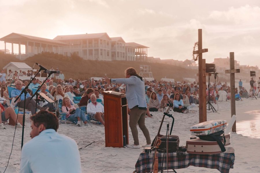 Easter on the beach at Seaside