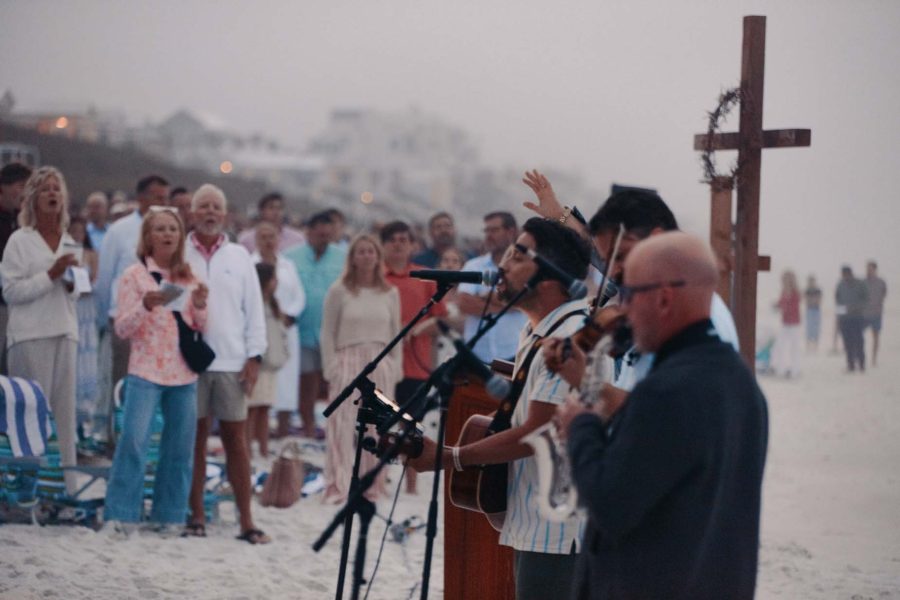 Easter on the beach at Seaside