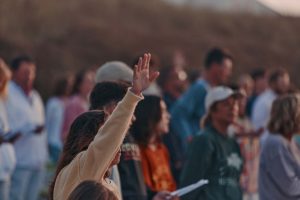 Easter on the beach at Seaside