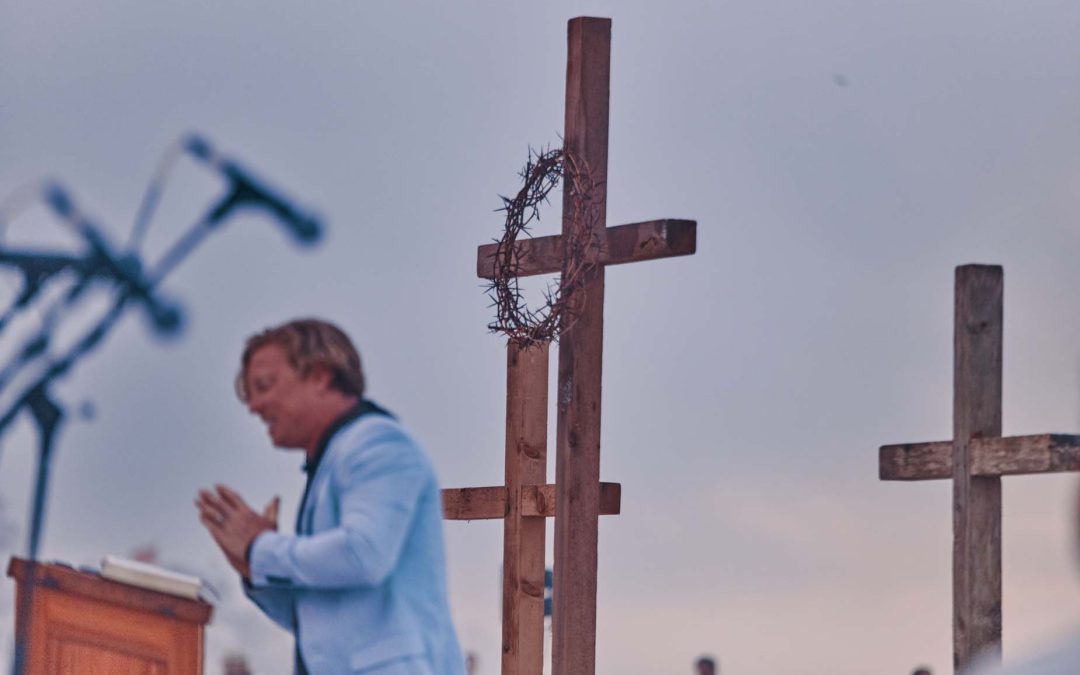 Easter on the beach at Seaside