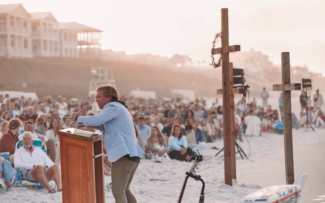 Easter on the beach at Seaside