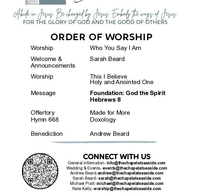 The Chapel Bulletin 1-26-25 online