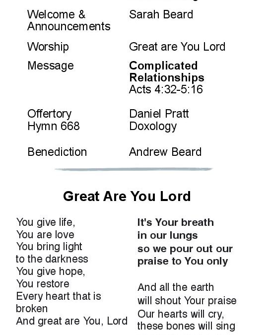 The Chapel Bulletin 8-18-24 online