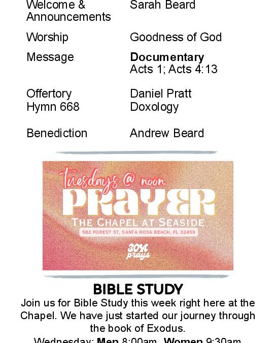 The Chapel Bulletin 9-1-24 online